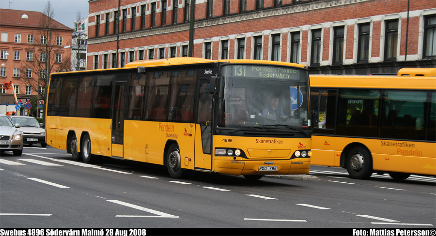 Volvo B10BLE 6x2 / Carrus Vega L #4896