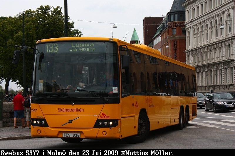 Volvo 8700LE 6x2 #5577